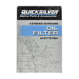 OEM Mercury / Quicksilver 877767Q01 Oil Filter for Verado Inline 4-Cylinder 135-200hp Outboards