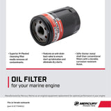 Mercury 4-Stroke Engine Oil Filter 877769K01 for Mercury L6 200-400hp Verado Outboards