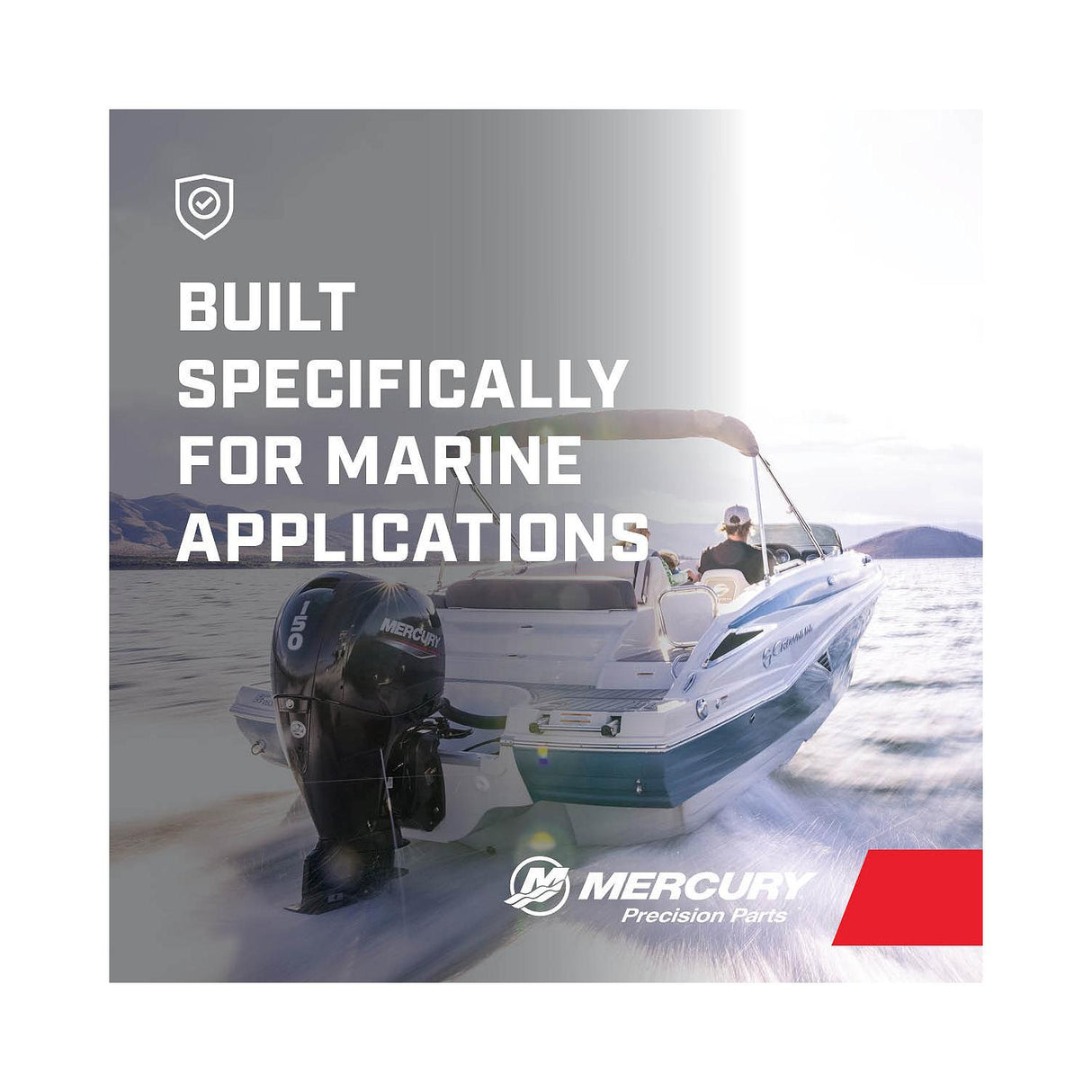 Mercury In-Line Fuel Filter 879885K for Select Mercury 30-400hp FourStroke Outboards