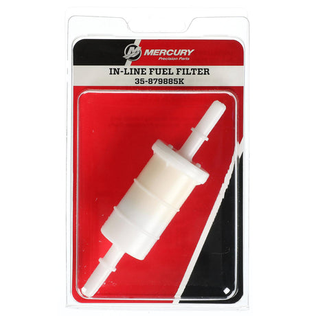 Mercury In-Line Fuel Filter 879885K for Select Mercury 30-400hp FourStroke Outboards