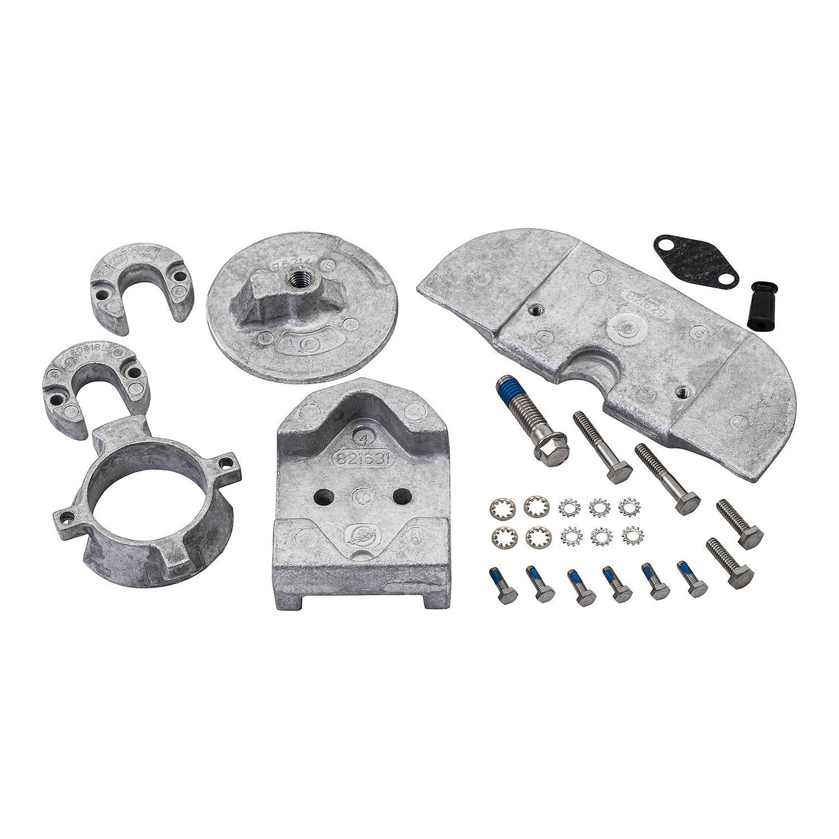 OEM Mercury / Quicksilver Aluminum Anode Kit Alpha One Gen II Drives 888756Q03