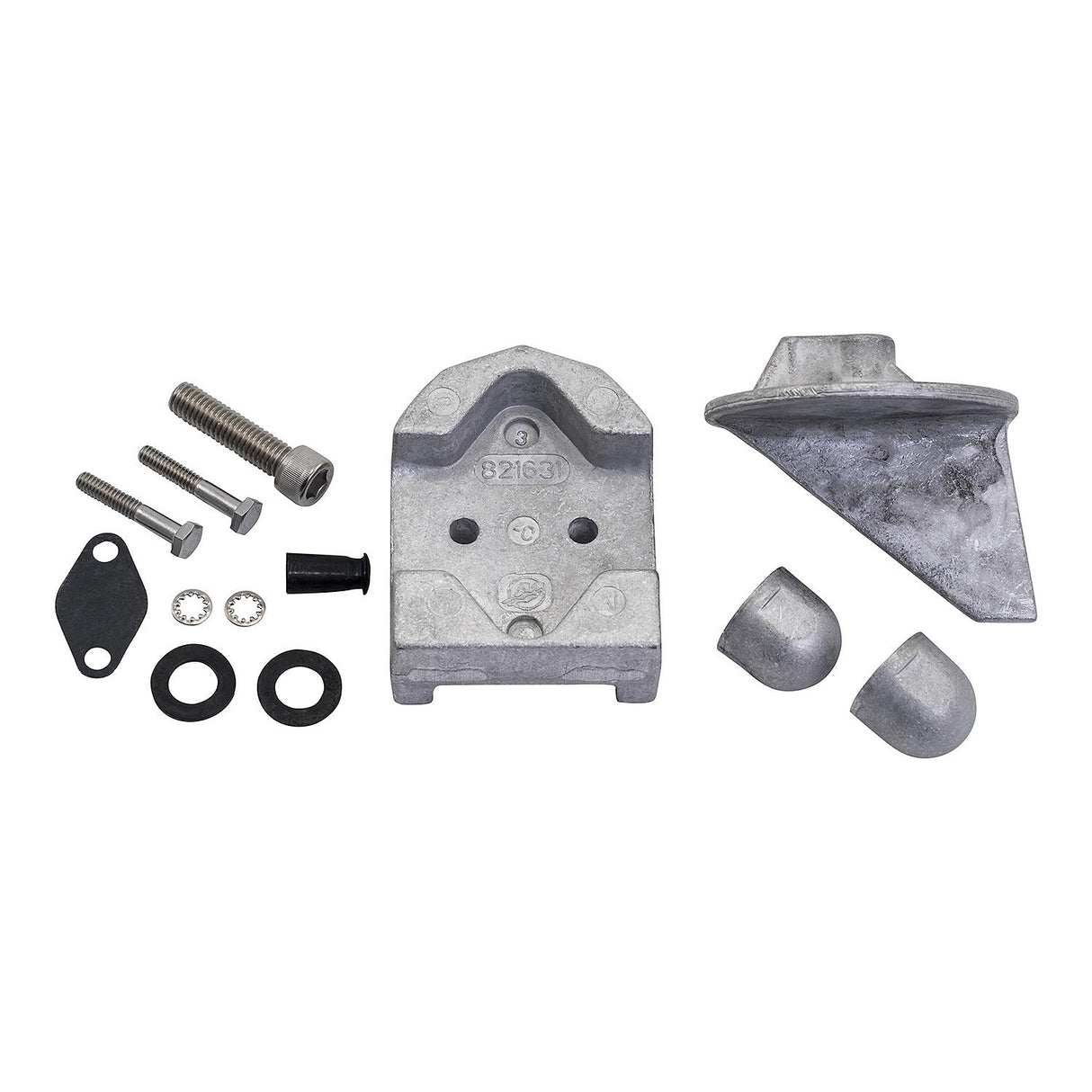 OEM Mercury / Quicksilver Aluminum Anode Kit MR & Alpha One Drives 888756Q04