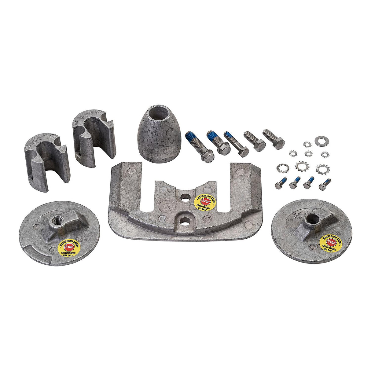 OEM Mercury / Quicksilver Magnesium Anode Kit Bravo III  (2003+) 888760Q04