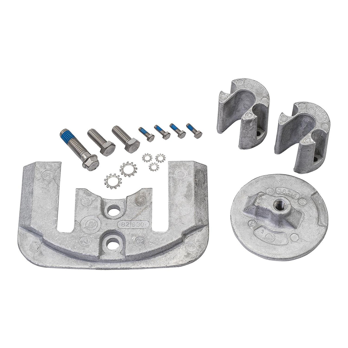 OEM Mercury / Quicksilver Aluminum Anode Kit Bravo II & III Drives 888761Q03