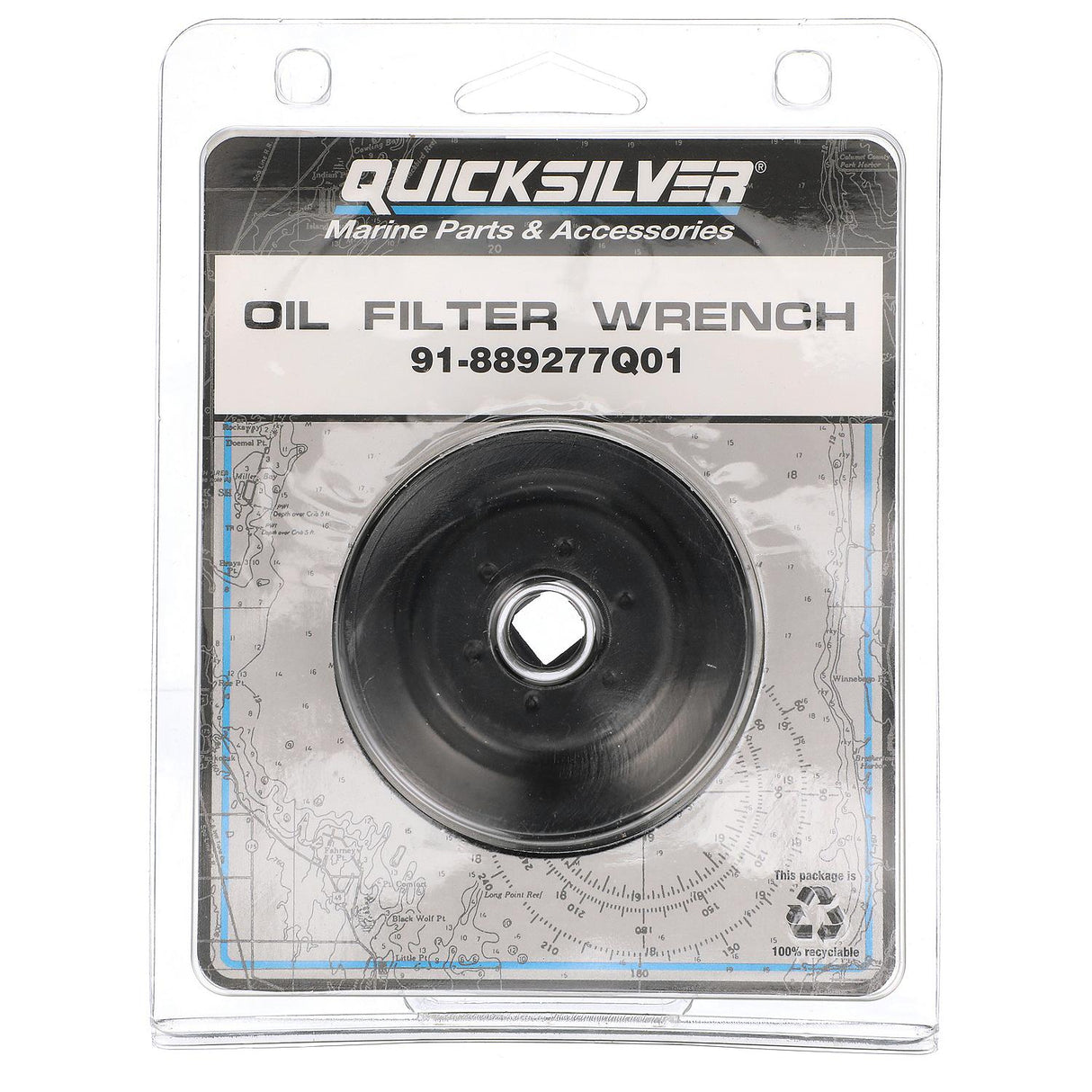 OEM Mercury / Quicksilver 889277Q01 Oil Filter Installation or Removal Wrench, Steel