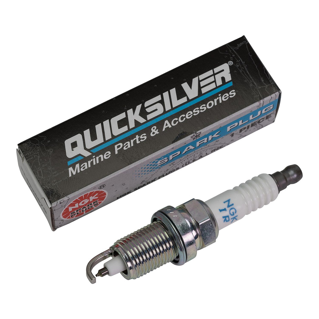 OEM Mercury / Quicksilver 892567Q NGK IZFR5J Laser Iridium Spark Plug, 1-Pack