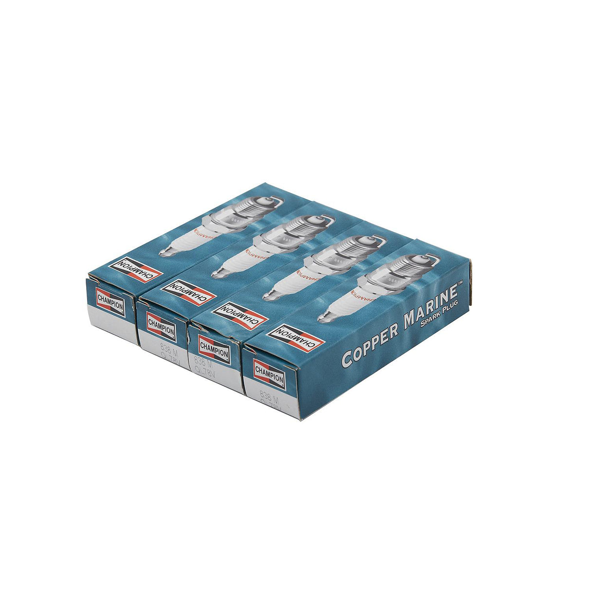 OEM Mercury / Quicksilver 896329838 QL78V Spark Plug, Pack of 4