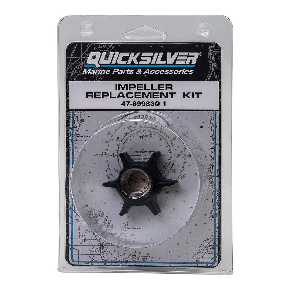 OEM Mercury / Quicksilver 89983Q1 Water Pump Repair Kit for Mercury and Mariner 30-70hp Outboards and Jet Drive Outboards