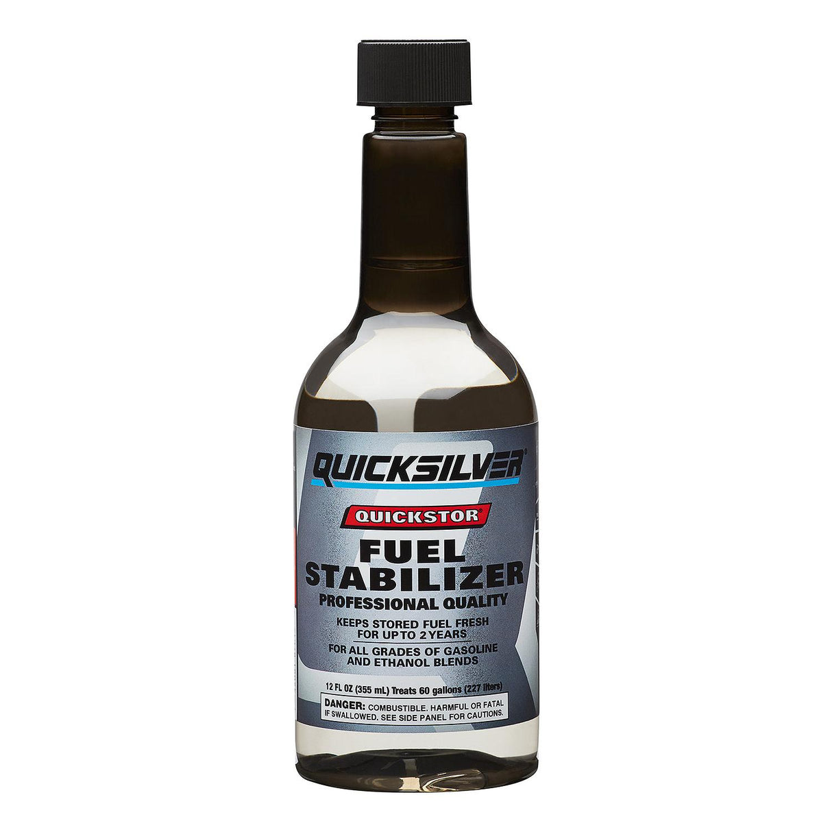 OEM Mercury / Quicksilver 8M0047922 Quickstor Fuel Treatment and Stabilizer, 12 Oz.