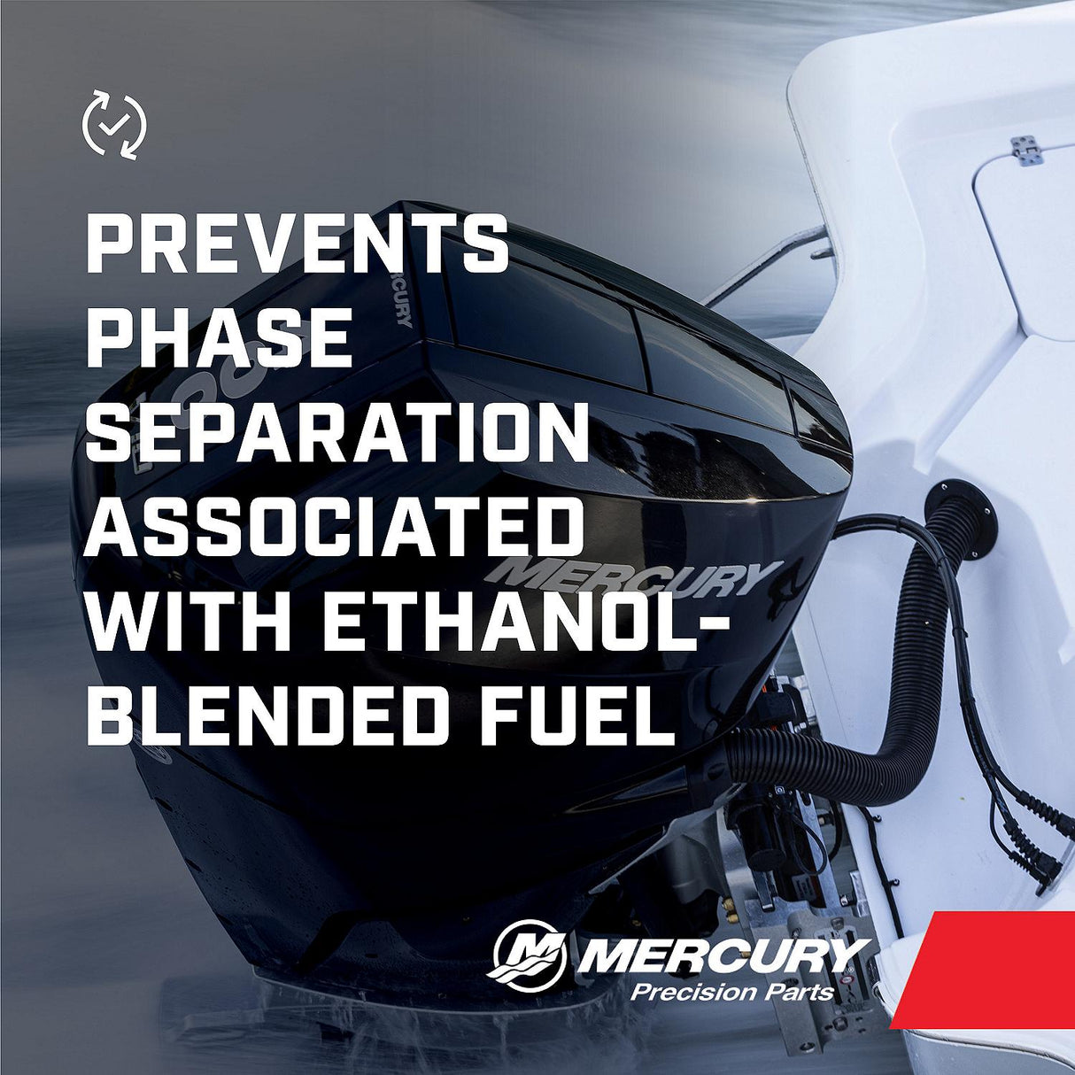 Mercury 8M0047930 Quickare Fuel Treatment - 12 oz Bottle