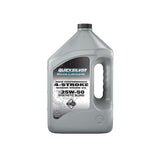 OEM Mercury / Quicksilver 25W-50 High Performance Synthetic Marine Engine Oil, 1 Gallon