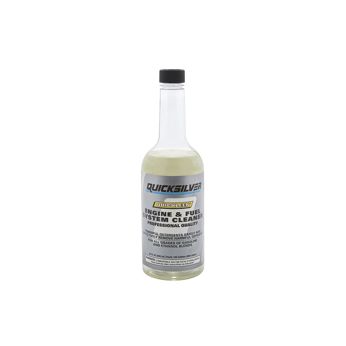 OEM Mercury / Quicksilver 8M0058681 Quickleen Engine and Fuel System Cleaner, 32 Oz.