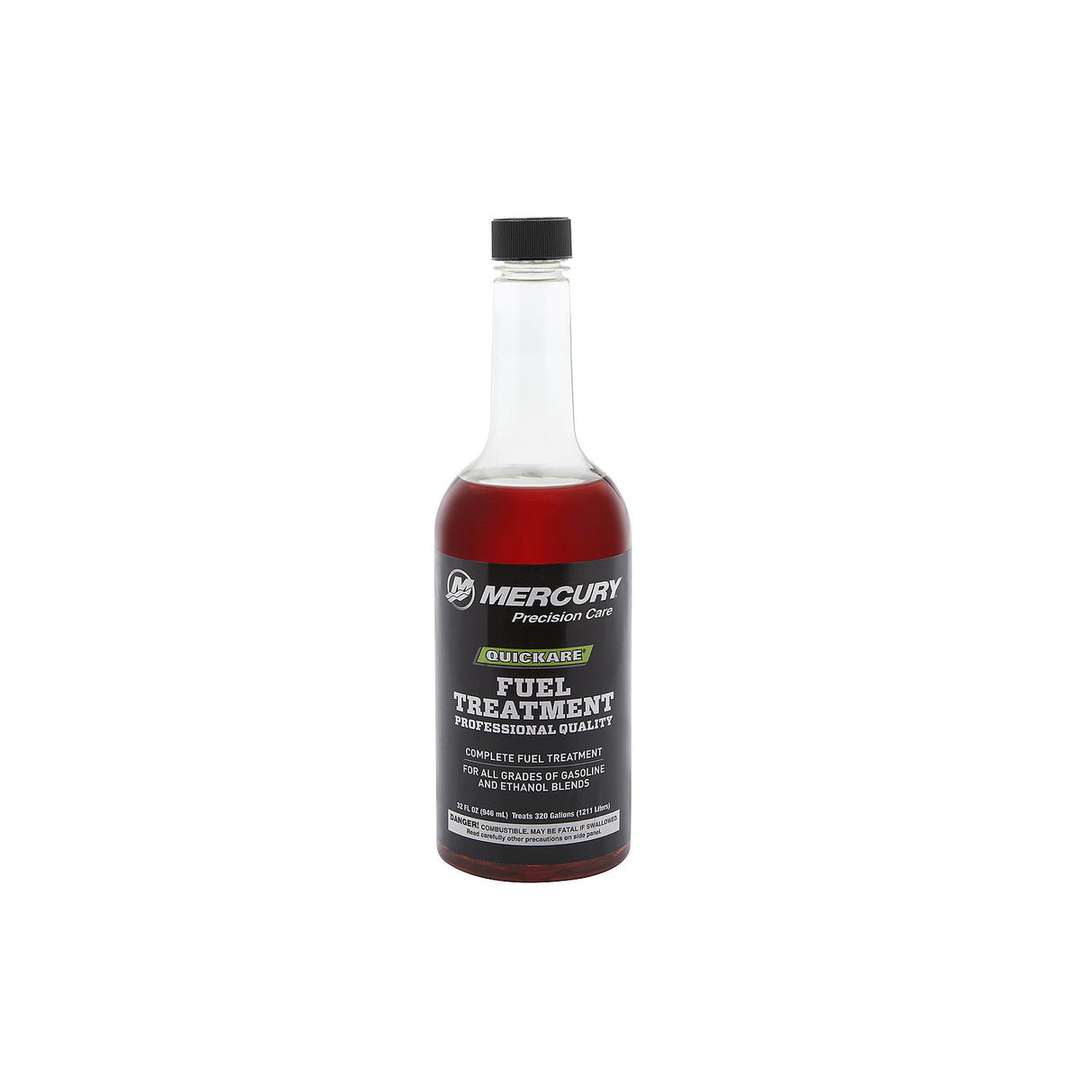Mercury 8M0058690 Quickare Fuel Treatment - 1 Quart Bottle