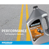 OEM Mercury / Quicksilver 10W-40 4-Stroke Full Synthetic Motorcycle Oil, 1 Gallon
