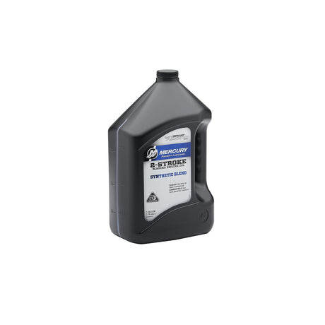 Mercury Racing 8M0078011 Synthetic Blend High Performance 2-Stroke Marine Engine Oil - 1 Gallon