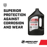 Mercury 8M0078630 SAE 25W-40 Synthetic Blend 4-Stroke Marine Engine Oil - 1 Gallon