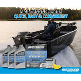 OEM Mercury / Quicksilver 25W-40 Oil Change Kit for 4-Stroke 40hp, 50hp and 60hp Mercury Outboards