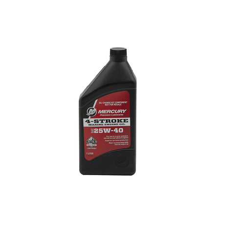 Mercury 8M0081917 SAE 25W-40 4-Stroke Outboard Oil Change Kit for Mercury 1.7L 75/90/115hp EFI Outboards