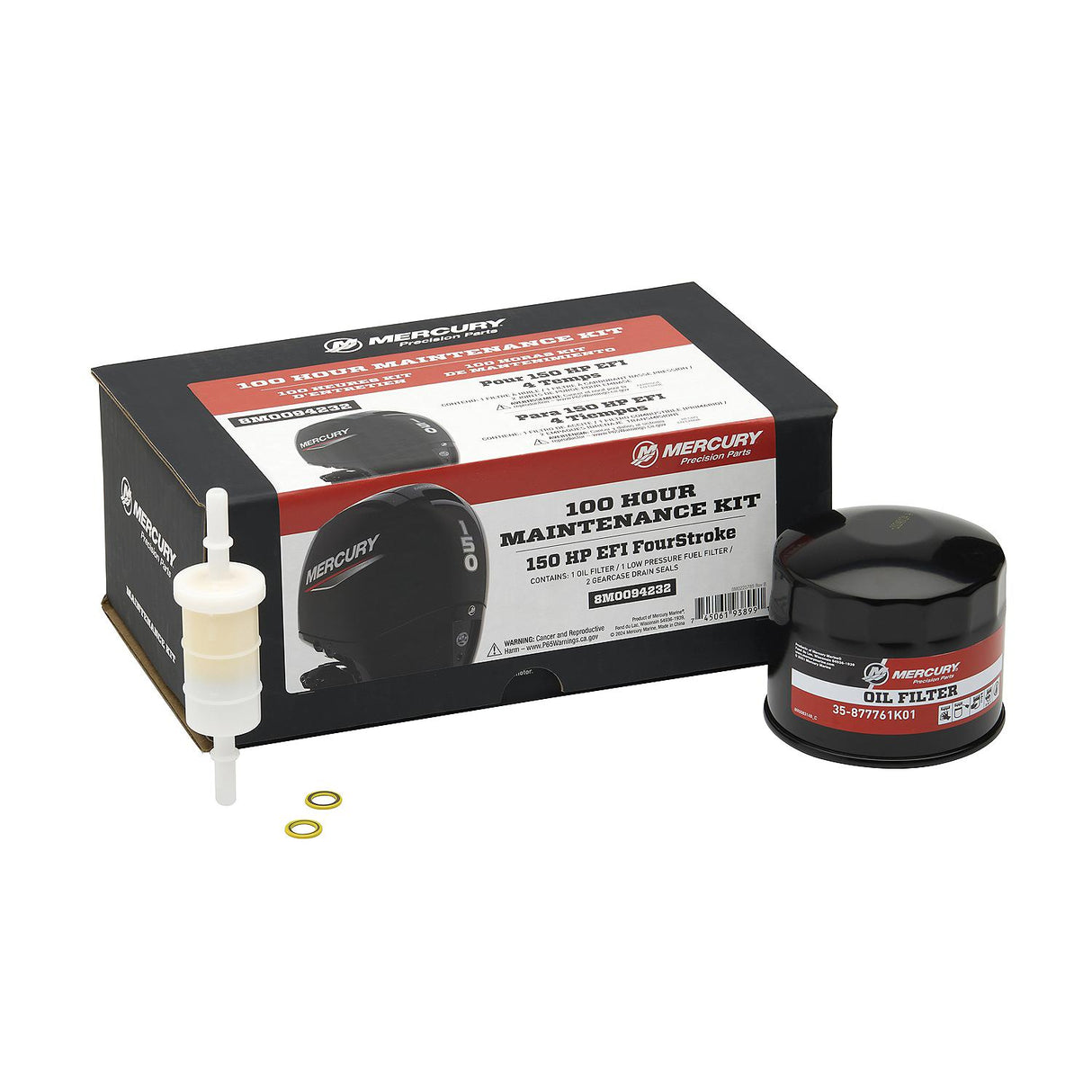 Mercury 150hp FourStroke EFI 100 Hour Maintenance Kit