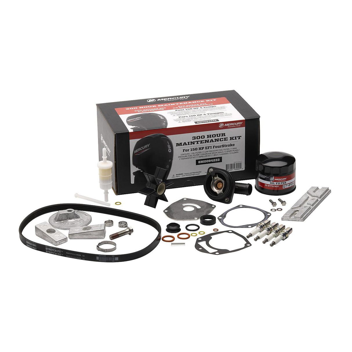 Mercury 150hp FourStroke 300 Hour Maintenance Kit