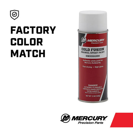 Mercury 8M0094988 Cold Fusion Enamel Spray Paint - 12 oz Spray Can