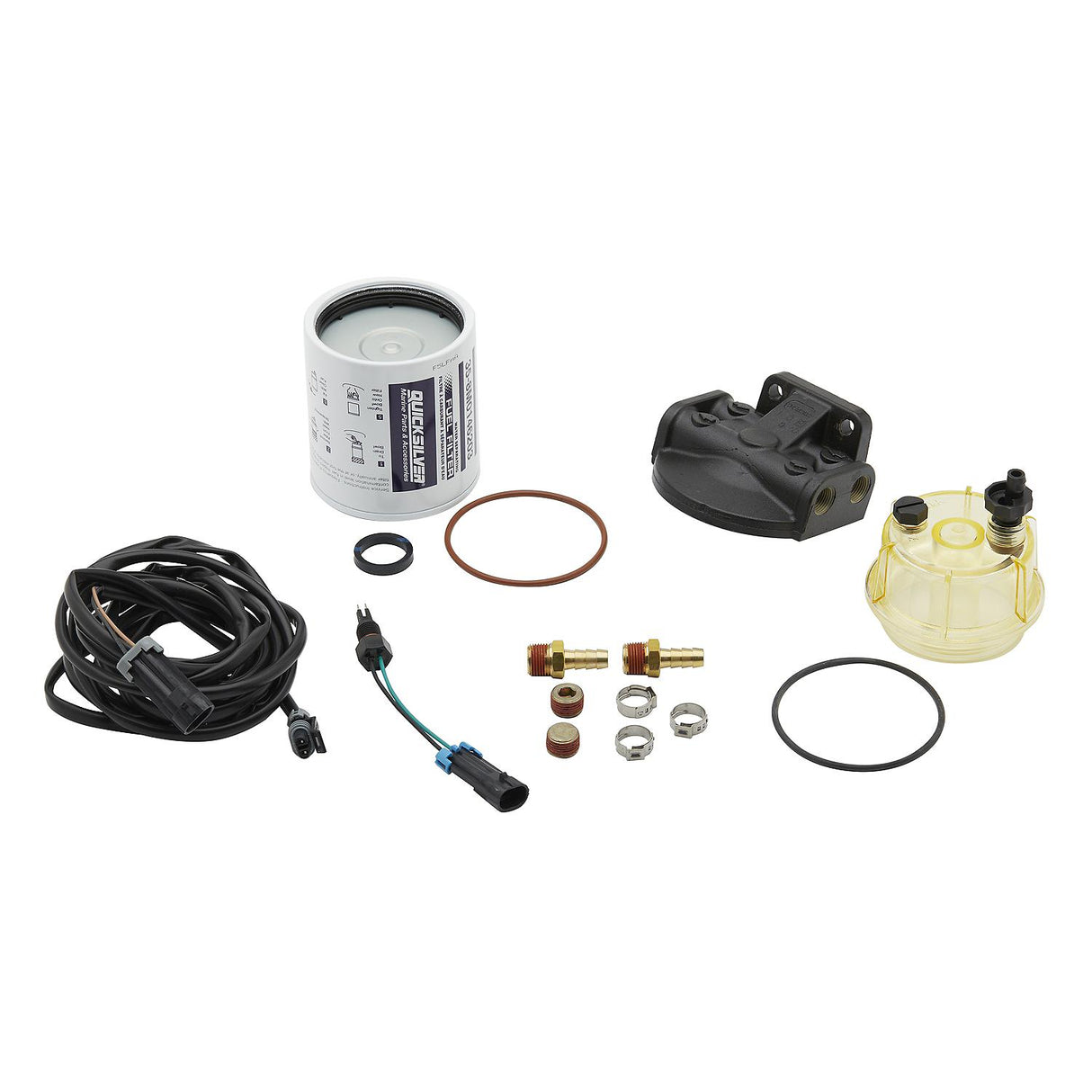 Mercury Water-Separating Fuel Filter Kit 8M0113498 for Mercury L4 135‑200hp Verado Outboards