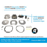 OEM Mercury / Quicksilver Water Pump Repair Kit 8M0113799 for Mercury 30-125hp 2-Stroke and 4-Stroke Outboards