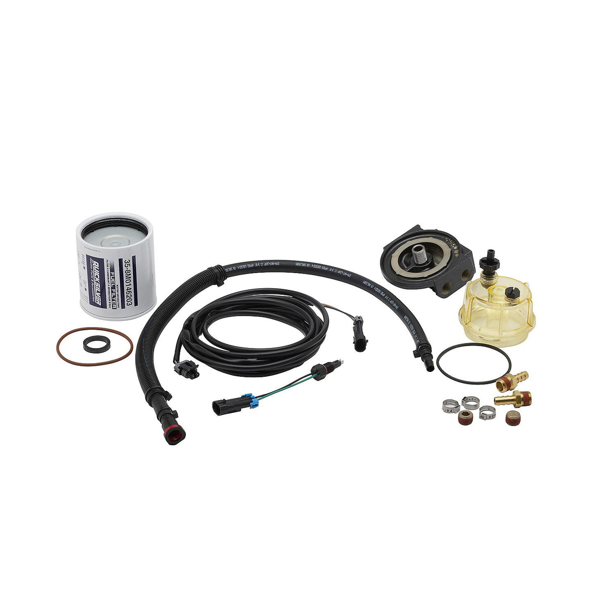 Mercury Water-Separating Fuel Filter Kit 8M0114618 for Mercury L6 200-300hp Verado Outboards