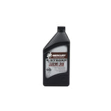 Mercury 8M0142141 SAE 10W-30 Synthetic Blend 4-Stroke Marine Engine Oil - 1 Quart Bottle