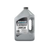 OEM Mercury / Quicksilver 10W-30 4-Stroke Synthetic Blend Marine Outboard and Sterndrive Engine Oil, 1 Gallon