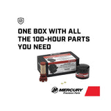 MerCruiser 4.5L V6 and 6.2L V8 Sterndrive and Inboard Engine 100 Hour Maintenance Kit
