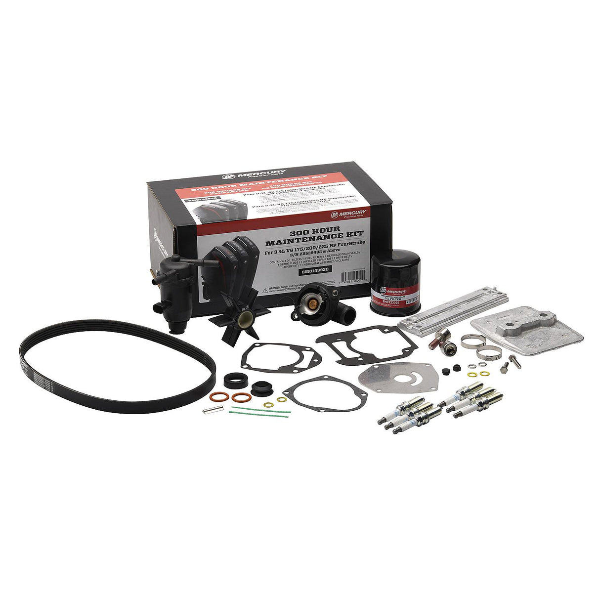Mercury 3.4L V6 FourStroke 300 Hour Maintenance Kit