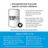 OEM Mercury / Quicksilver 8M0154758 Water Separating Fuel Filter for Various Marine Engines