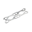 Quicksilver 8M0162486 MLS Exhaust Manifold Gaskets, 2-Pack for MerCruiser GM 5.0L/5.7L V8 — view showing two gaskets