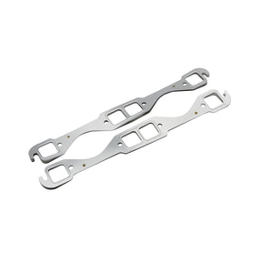 Quicksilver 8M0162486 MLS Exhaust Manifold Gaskets, 2-Pack for MerCruiser GM 5.0L/5.7L V8 — view showing two gaskets