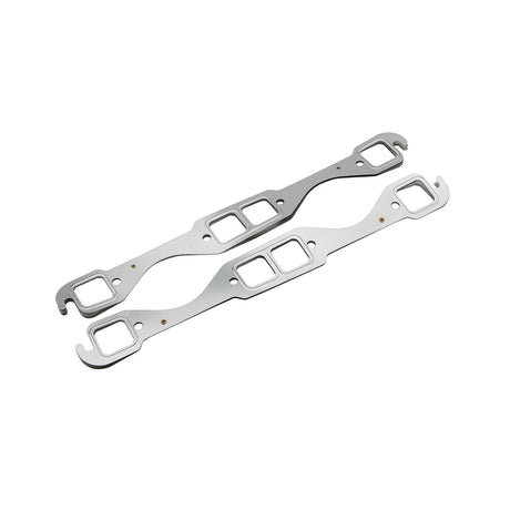 Quicksilver 8M0162486 MLS Exhaust Manifold Gaskets, 2-Pack for MerCruiser GM 5.0L/5.7L V8 — view showing two gaskets