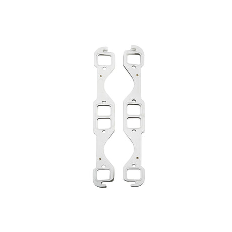 Quicksilver 8M0162486 MLS Exhaust Manifold Gaskets, 2-Pack for MerCruiser GM 5.0L/5.7L V8 — view showing two gaskets