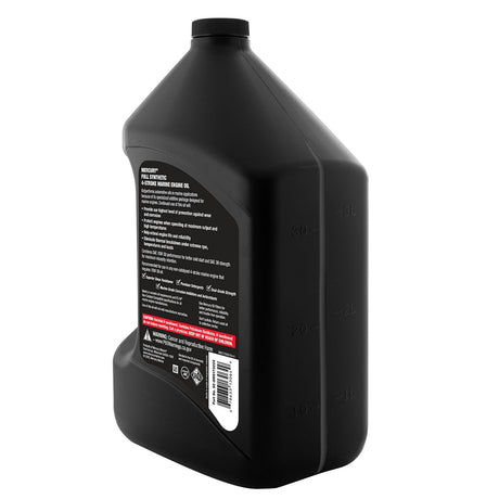 Mercury 8M0173224 SAE 10W-30 Full Synthetic 4-Stroke Marine Engine Oil - 1 Gallon