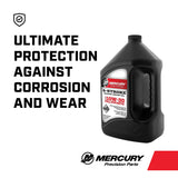 Mercury 8M0173224 SAE 10W-30 Full Synthetic 4-Stroke Marine Engine Oil - 1 Gallon