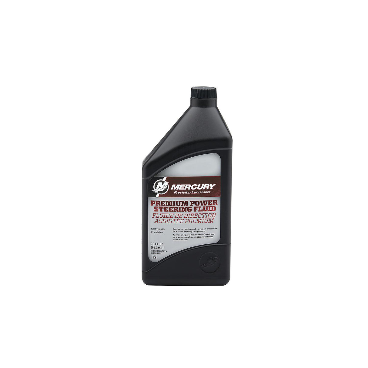 Mercury 8M0173227 Premium Power Steering Fluid - 1 Quart Bottle