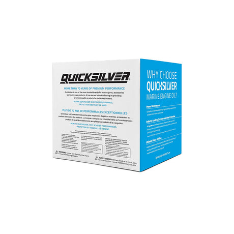 OEM Mercury / Quicksilver 25W-40 Sterndrive and Inboard Oil Change Kit, Compatible w/ Mercury MerCruiser, Crusader, Chris Craft, OMC, PCM, Volvo Penta, OEM Mercury / Quicksilver Engines, Boat
