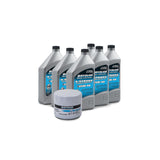 OEM Mercury / Quicksilver 25W-40 Sterndrive and Inboard Oil Change Kit, Compatible w/ Mercury MerCruiser, Crusader, Chris Craft, OMC, PCM, Volvo Penta, OEM Mercury / Quicksilver Engines, Boat