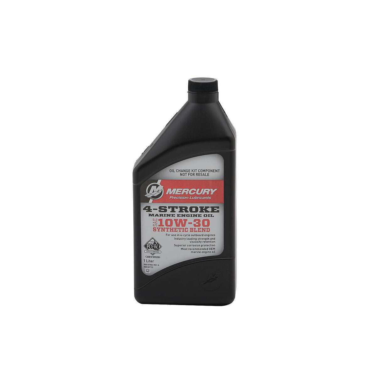 Mercury 8M0187621 SAE 10W-30 4-Stroke Outboard Oil Change Kit for Mercury V6 and V8 175-300hp Outboards