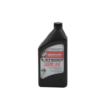Mercury 8M0187621 SAE 10W-30 4-Stroke Outboard Oil Change Kit for Mercury V6 and V8 175-300hp Outboards