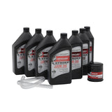 Mercury 8M0187621 SAE 10W-30 4-Stroke Outboard Oil Change Kit for Mercury V6 and V8 175-300hp Outboards