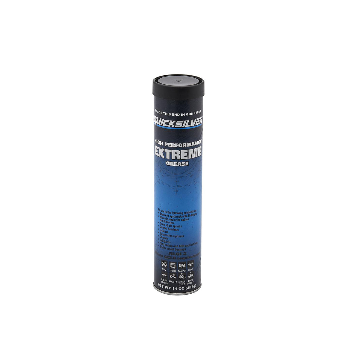 OEM Mercury / Quicksilver 8M0190470 High Performance Multi-Purpose Extreme Grease, 14 oz.
