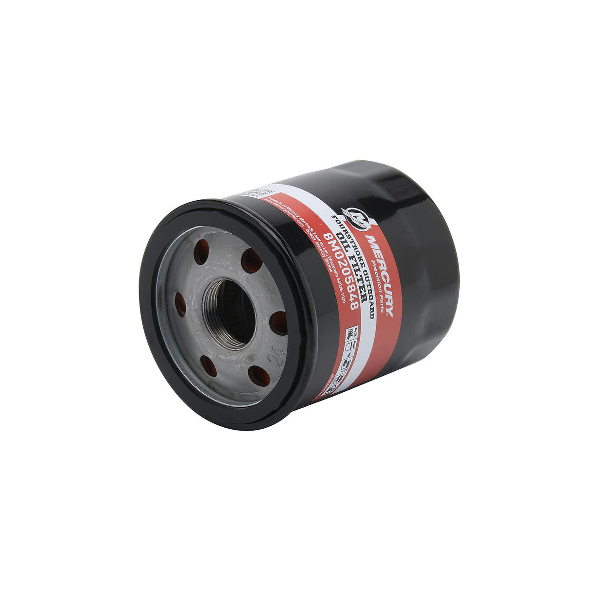Mercury Oil Filter 8M0205848 for Mercury 5.7L V10 350-400hp and Mercury Racing 5.7L 400R Outboards