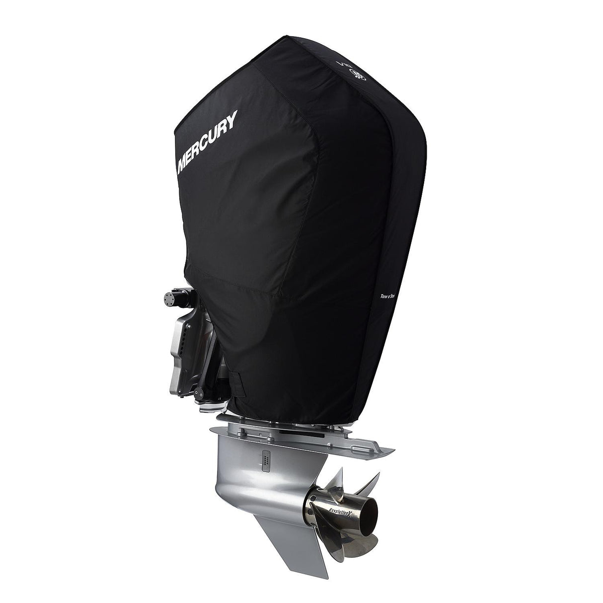 Mercury Marine Tow N Stow Outboard Cover 350-400hp Verado, Black
