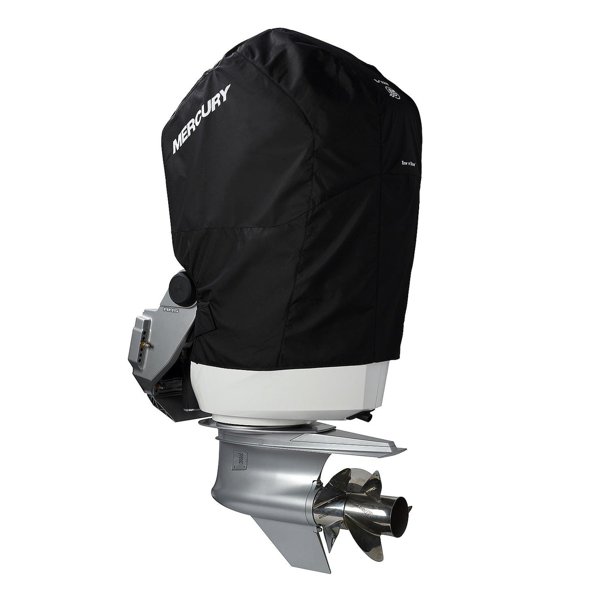 Mercury Marine Tow N Stow Outboard Cover 600hp Verado, Black
