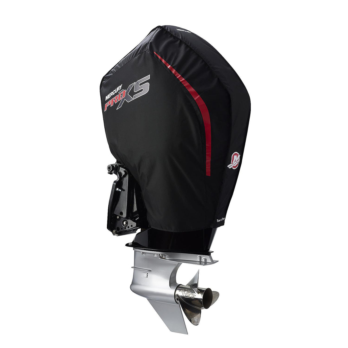 Mercury Marine Tow N Stow Outboard Cover 200-300hp Pro XS, Black